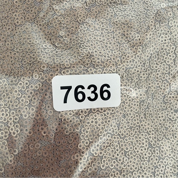 New! Altar’D State Avynly Champagne Sequins Paityn Maxi Dress 37636 - Picture 15 of 15